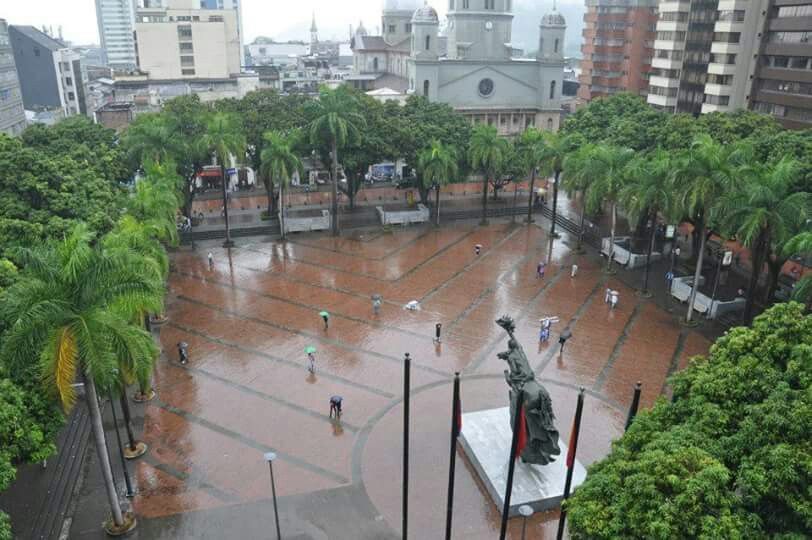 Donde está la Plaza de Bolívar, Colombia