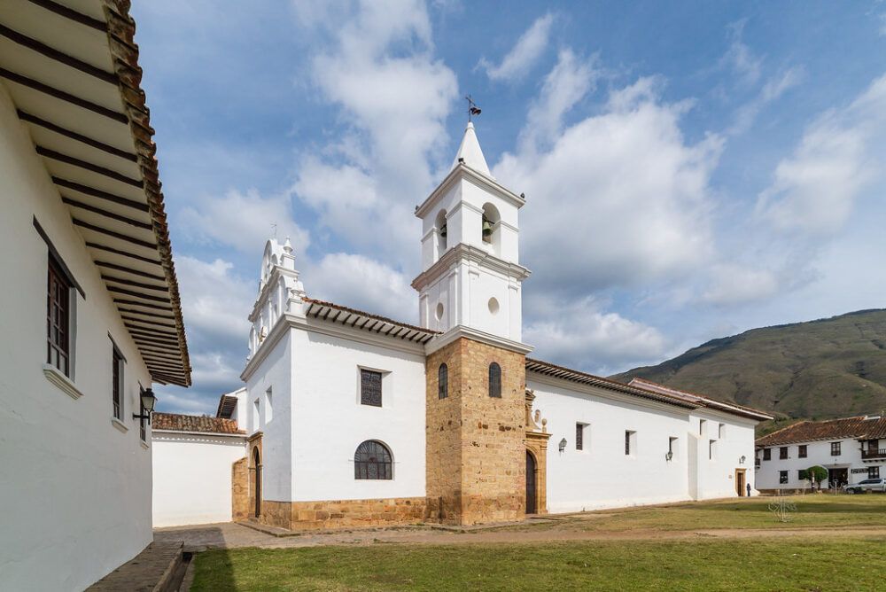Iglesia Nuestra Señora Del Carmen, Villa de Leyva, Colombia.